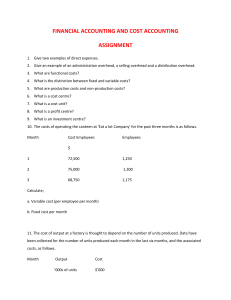 Diploma in Accounting revision assignment