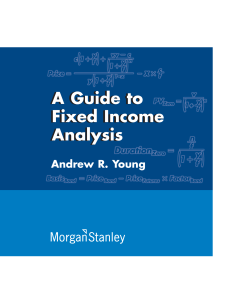 Morgan Stanley Fixed Income Guide 2003
