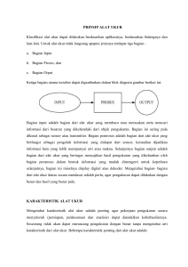 (ISTILAH UMUM DAN SKALA ALAT UKUR)