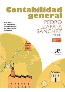 Contabilidad General 9ª edición, Zapata Pedro