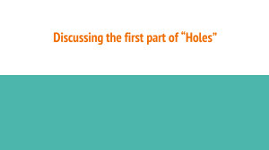 holes diskussion första läsmålet (2)