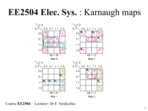 Lecture 4  Kmaps