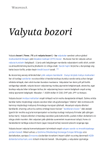 Valyuta bozori - Vikipediya
