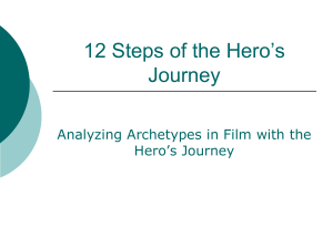 12 steps of the heroes journey