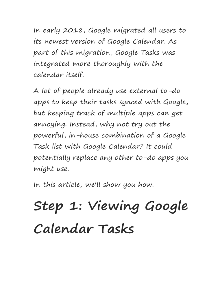 google-calender