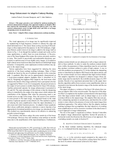 Adaptive Unsharp Masking for Image Enhancement