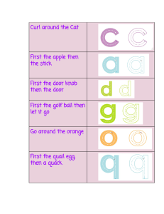 letter chart 