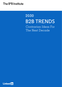2030 B2B Trends