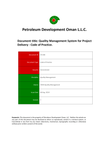 CP-190 - Quality Management System for Project Delivery (1)