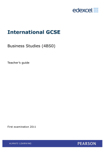 IGCSE-Business Studies-TSM