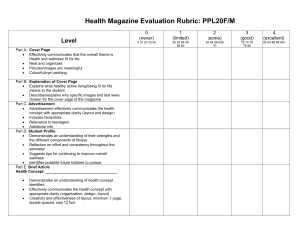 marking scheme for gd 10 health summative3