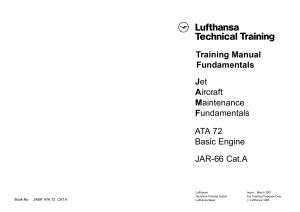 ATA 72 Basic Engine Training Manual Fund