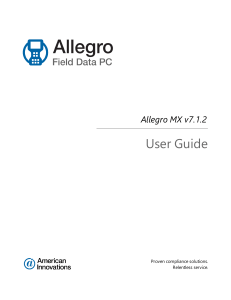 AllegroMX UserGuide