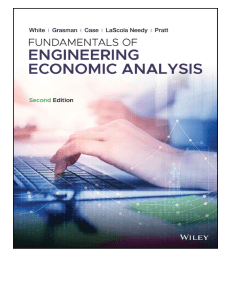 John A. White et al. - Fundamentals of Engineering Economic Analysis-Wiley (2020)