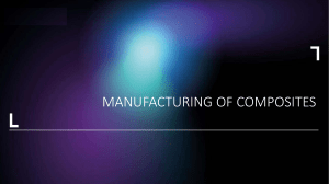 Lec 11a Composites manufacturing