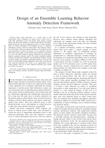 design-of-an-ensemble-learning-behavior-anomaly-detection-framework