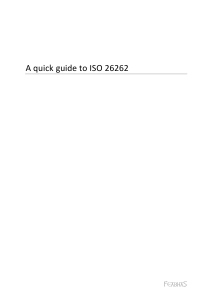 A quick guide to ISO 26262[1] 0 0