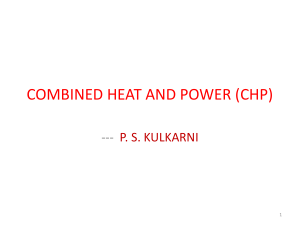 17. COMBINED HEAT AND POWER (CHP) to DG STUDENTS (1)