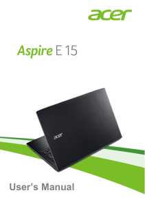 Acer Aspire E15 instructions