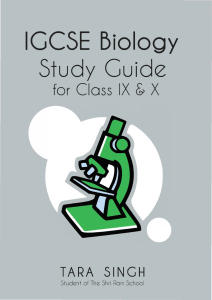 Biology study guides