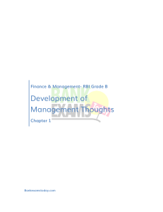 Developement-of-Management-Thoughts