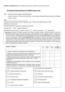 Evaluation sheet - Regalado- Week 13