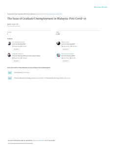 the-issue-of-graduate-unemployment-in-malaysia-post-covid-19