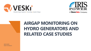 Webinar Air Gap monitoring on hydro generators and related case studies rev01