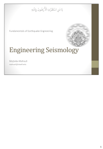 04 Engineering Seismology