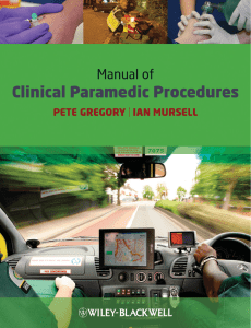 Manual of Clinical Paramedic Procedures by Pete Gregory, Ian Mursell (z-lib.org)