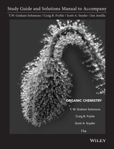 T. W. Graham Solomons, Craig B. Fryhle, Scott A. Snyder, Jon Antilla - Study Guide and Solutions Manual to Accompany Organic Chemistry (2013, Wiley) - libgen.lc