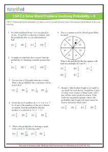 7.SP .C.5-Solve-Word-Problems-Involving-Probability-–-II-