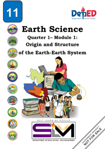 Earth-Science-Q1-Module 1