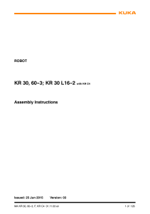 KUKA KR 30 60-3 Manual