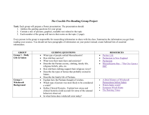 The Crucible group project (1)