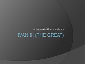 Ivan III (The Great)