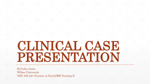 Case Presentation II NSG 536