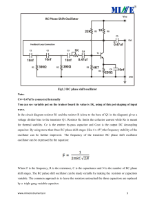MI-A10E RC Phase shift oscillator Page3&4