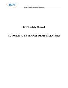 automatic external defibrillators