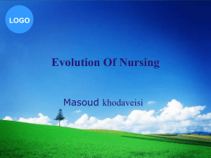 Evolution Of Nursing