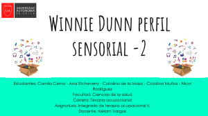Winnie Dunn perfil sensorial