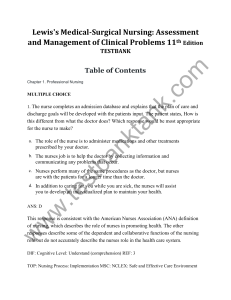 Lewis s Medical Sugrical Nursing 11th Edition Testbank.pdf