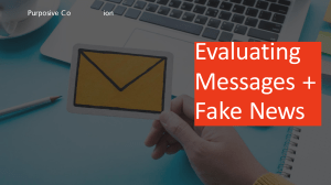 Evaluating-Messages-Fake-News