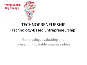 Module 2 Technopreneurship