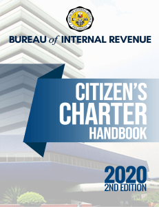 BIR Citizens Charter 2020-2nd Edition