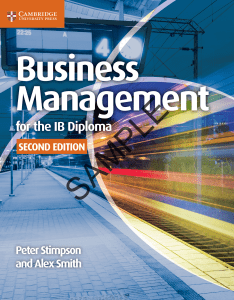 Business and management from Cambridge 
