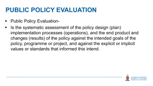 Unit 7B Policy Evaluation(3)