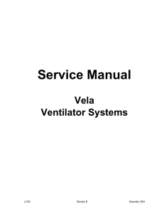 Viasys Vela - Service manual