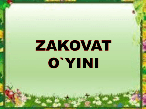 Zakovot uyini