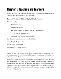 1.teachers  learners